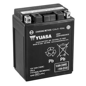 Batería Yuasa YTX14AHL-BS Combipack (con electrolito)