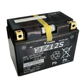 Batería Yuasa YTZ12S Wet Charged (cargada y activada)