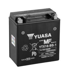 Batería Yuasa YTX16-BS-1 Combipack (con electrolito)