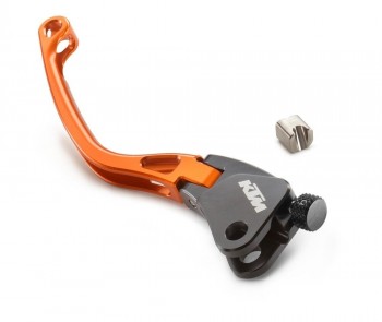 Maneta embrague KTM 1290 SuperDuke GT 2016-2024, 1290 SuperDuke R 2014-2023 naranja articulada