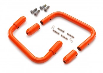 Kit barras anticaidas KTM Super Duke 1290 2020-2023 naranjas