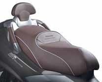 Sillin confort gel Piaggio MP3 Touring Marron