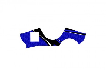 Adhesivo protector tija superior horquilla Suzuki Inazuma 2013-2016 modelo radikal azul