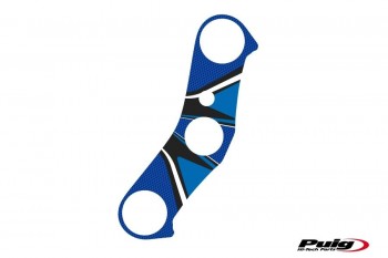 Adhesivo protector tija superior horquilla Yamaha YZF-R1 2007-2008 modelo radikal azul