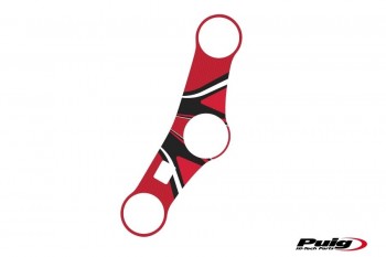 Adhesivo protector tija superior horquilla Honda CBR900RR 1998-1999 modelo radikal rojo