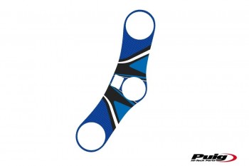 Adhesivo protector tija superior horquilla Honda CBR600RR 2005-2006 modelo radikal azul