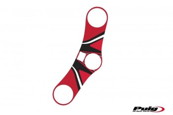 Adhesivo protector tija superior horquilla Honda CBR600RR 2005-2006 modelo radikal rojo