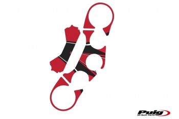 Adhesivo protector tija superior horquilla Ducati Multistrada 1200 /S 2010-2014 modelo radikal rojo