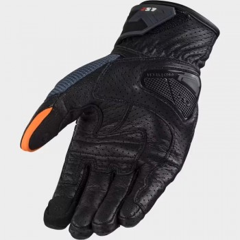 Guantes LS2 Air Raptor man Azul-Naranja talla L