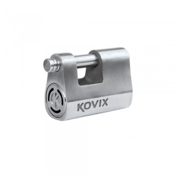 Candado Kovix con alarma para cadena-disco
