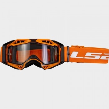 Gafas LS2 Aura Enduro Negro-Naranja