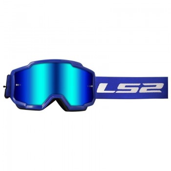 Gafas LS2 Charger azules con cristal Iridium