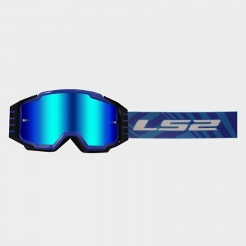 Gafas LS2 Charger Pro Azules lente iridium