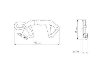 Soportes refuerzo cupula BMW R1200GS /Adventure 2013-2018, R1250GS /Adventure 2018-2024 Puig