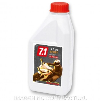 Aceite 4T Malossi 7.1 10w40 SX-4T Sport 1L