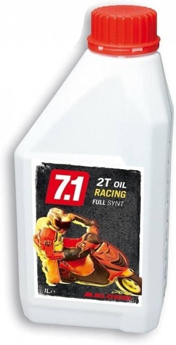 Aceite Malossi 7.1 2T Oil Top Racing Full Synt 1L