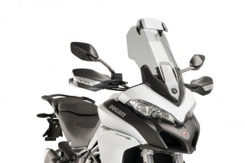 Cupula Ducati Multistrada 950/1200/1260 Puig Touring con visera ahumada