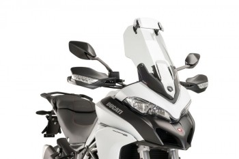 Cupula Ducati Multistrada 950/1200/1260 Puig Touring con visera transparente