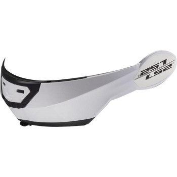 LS2 FF399 chin bar glitter white