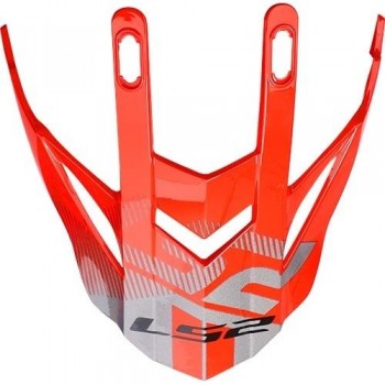 Visera casco LS2 MX436 EVO Evolve Rojo-Blanco