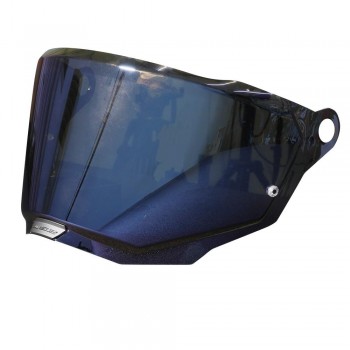 Pantalla casco LS2 MX701 iridium azul
