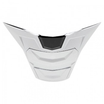 LS2 FF811 air vent chin glitter white