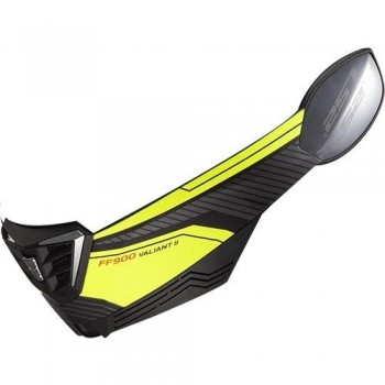 LS2 FF900 chin bar Revo H-V yellow