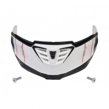 LS2 FF900 chin bar Cooper white blue