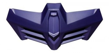 LS2 FF906 air vent chin metallic blue