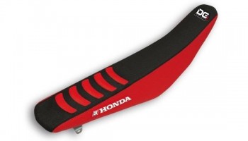 Funda de asiento Blackbird Doble agarre 3 Honda negro/rojo 1147H