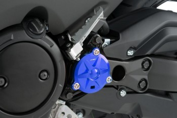 Tapa embrague Yamaha T-Max 530 2012-2019, T-Max 560 2020-2024 azul