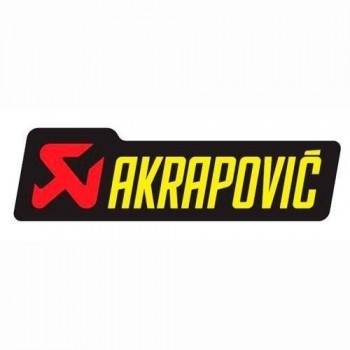 Adhesivo akrapovic anticalorico 34x120mm