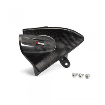 Proteccion termica en carbono para escape Yamaha R3 2019-2020