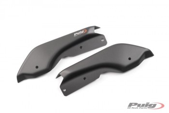 Tapas embellecedoras asas pasajero BMW R1200R /RS 2015-2018, R1250R /RS 2018-2024 negras