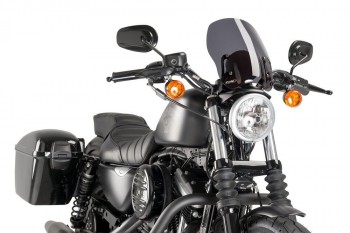 Cupula Harley Davidsos Sportster 883/1200 Puig New generation Touring ahumada oscuro