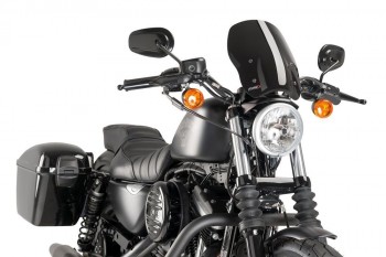 Cupula Harley Davidsos Sportster 883/1200 Puig New generation Touring negra