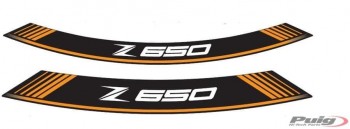 Juego 8 tiras en arco Z650 C/naranja
