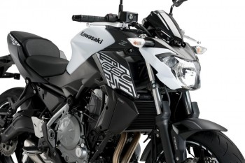 Tapas radiador Kawasaki Z650 2017-2019 negro mate