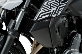 Tapas radiador Kawasaki Z650 2017-2019 negro mate