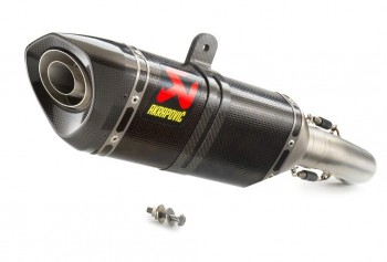 Silencioso escape KTM Duke 125/250/390 2021-2023, RC 125/390 2022-2024  Akrapovic slip-on line