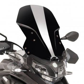 Cupula Benelli TRK 502 /X 2016-2024, QJ Motor SRT550 /X 2023-2024, SRT 700X 2023-2024 Puig Touring negra