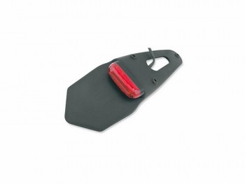 Portamatrículas universal Enduro rojo 5 leds homologado