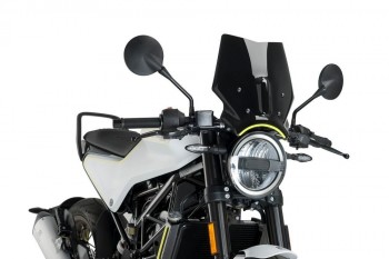 Cupula Husqvarna Svartpilen 125/401, Vitpilen 125/401 Puig New generation Sport negra