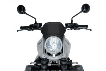 Placa frontal aluminio BMW R nineT 2014-2024 negra