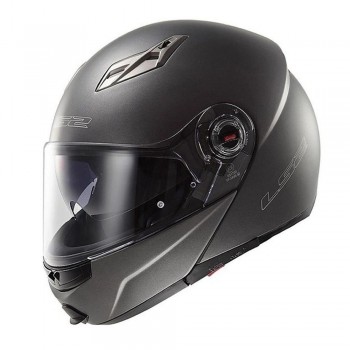 Casco LS2 FF370 Easy Titanio Mate Talla S