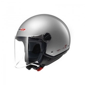 Casco LS2 OF560 Rocket II Plata brillo Talla XS