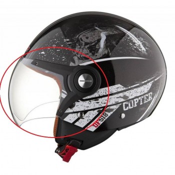 Pantalla casco LS2 OF518 Copter, Midway  transparente