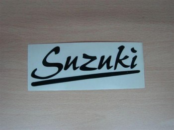 Adhesivo Suzuki negro
