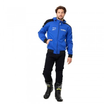 Sudadera con capucha Yamaha Paddock Blue Kigali hombre