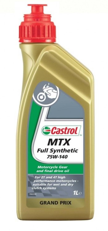 Castrol MTX 75w140 Caja cambios Sintetico 100% 1lt